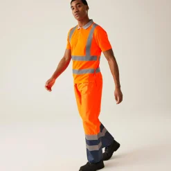 Men's Hi-Vis Pro Contract Polo | Orange