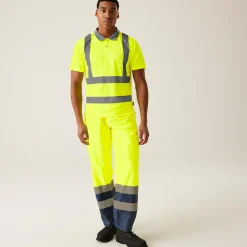 Men's Hi-Vis Pro Contract Polo | Yellow