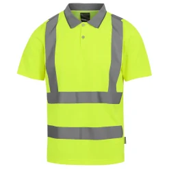 Men's Hi-Vis Pro Contract Polo | Yellow