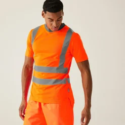 Men's Hi-Vis Pro Contract T-Shirt | Orange