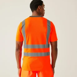 Men's Hi-Vis Pro Contract T-Shirt | Orange