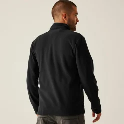 Men's H/M Full Zip Microfleece | Black