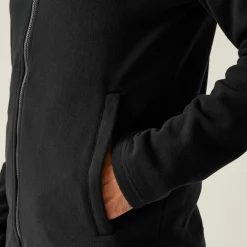 Men's H/M Full Zip Microfleece | Black