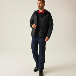 Men's H/M Insulated Hooded Jacket | Black