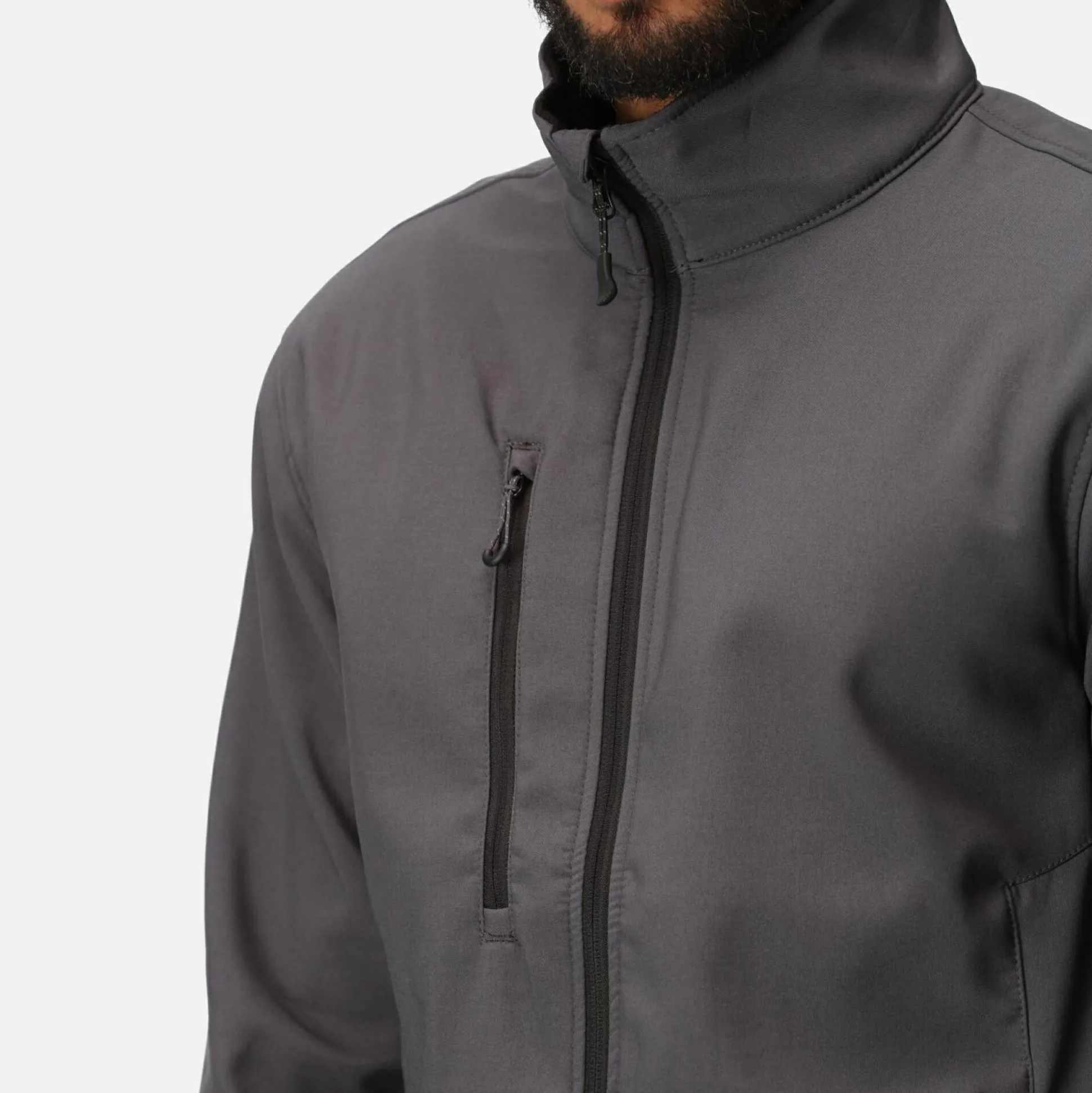 Men's H/M Softshell Jacket | Seal Grey