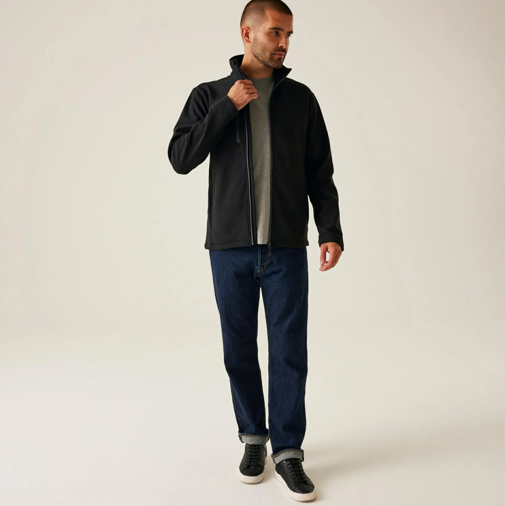 Men's H/M Softshell Jacket | Black