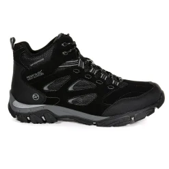 Men's Holcombe Waterproof Mid Walking Boots | Black Granite