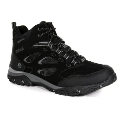 Men's Holcombe Waterproof Mid Walking Boots | Black Granite