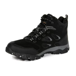 Men's Holcombe Waterproof Mid Walking Boots | Black Granite