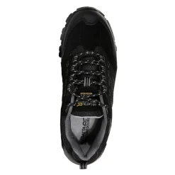 Men's Holcombe Waterproof Low Walking Shoes | Black Granite