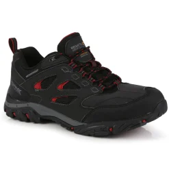 Men's Holcombe Waterproof Low Walking Shoes | Ash Rio Red