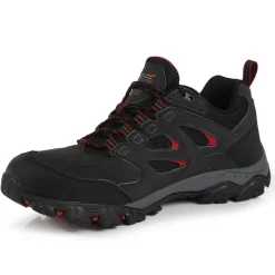 Men's Holcombe Waterproof Low Walking Shoes | Ash Rio Red