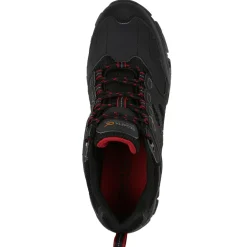Men's Holcombe Waterproof Low Walking Shoes | Ash Rio Red