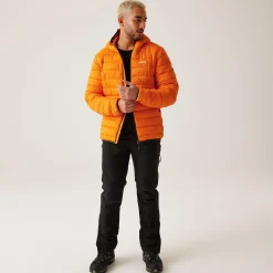 Men's Hooded Marizion Padded Jacket | Orange Pepper