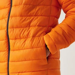 Men's Hooded Marizion Padded Jacket | Orange Pepper