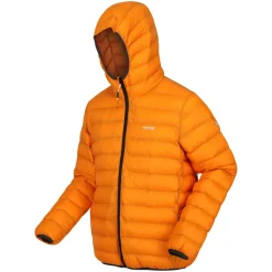 Men's Hooded Marizion Padded Jacket | Orange Pepper