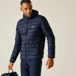 Men's Hooded Marizion Padded Jacket | Navy Olympian Blue