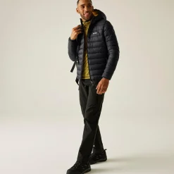 Men's Hooded Marizion Padded Jacket | Ash Grey