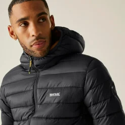 Men's Hooded Marizion Padded Jacket | Ash Grey