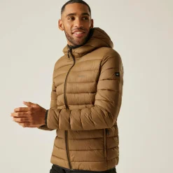 Men's Hooded Marizion Padded Jacket | Brown