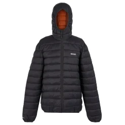Men's Hooded Marizion Padded Jacket | Ash Red Ochre