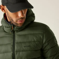 Men's Hooded Marizion Padded Jacket | Olive Green
