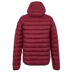Men's Hooded Marizion Padded Jacket | Dark Maroon