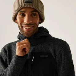Men's Hooded Newhill Full Zip Fleece | Ash Grey