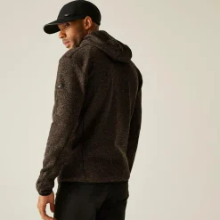 Men's Hooded Newhill Full Zip Fleece | Brown