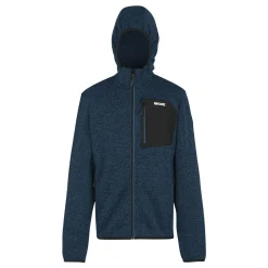 Men's Hooded Newhill Full Zip Fleece | Navy Blue