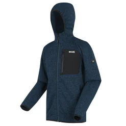 Men's Hooded Newhill Full Zip Fleece | Navy Blue