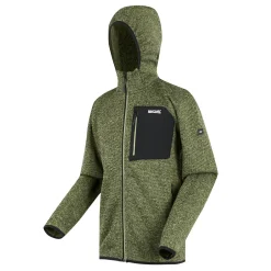 Men's Hooded Newhill Full Zip Fleece | Green