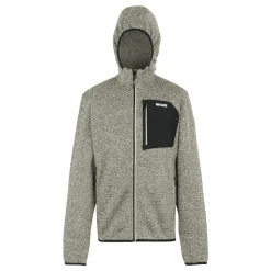 Men's Hooded Newhill Full Zip Fleece | Beige