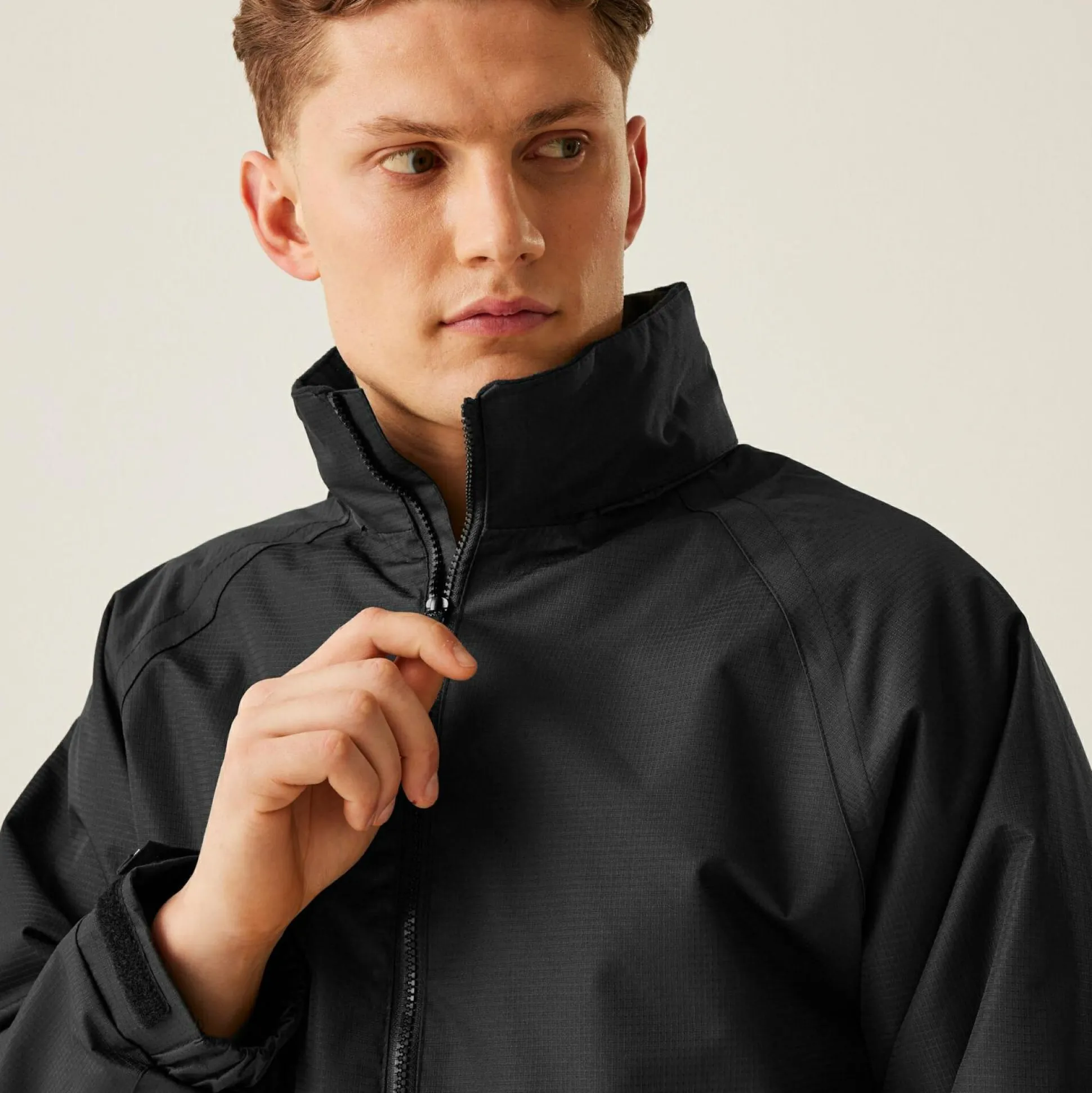 Men's Hudson Fleece Lined Waterproof Insulated Jacket | Black