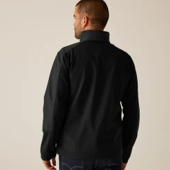 Men's Hydroforce 3 Layer Membrane Hooded Softshell Jacket | Black