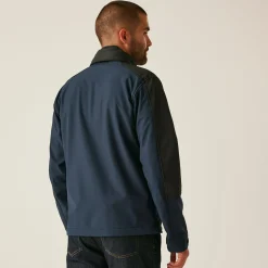 Men's Hydroforce 3 Layer Membrane Hooded Softshell Jacket | Navy