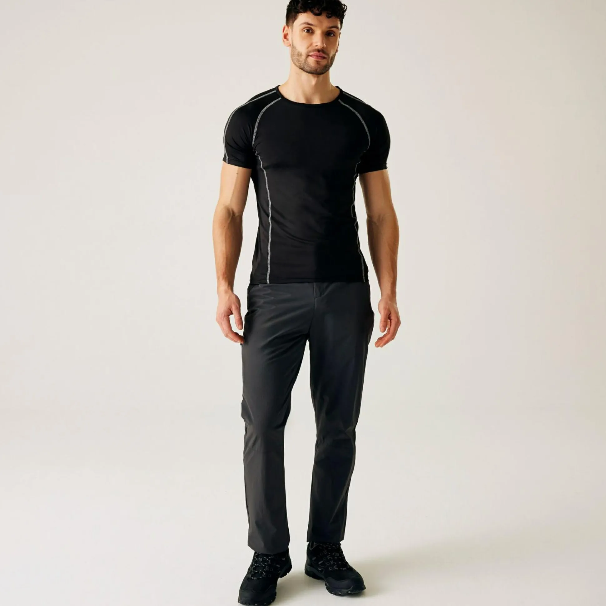 Men's Insect-Repellent Light Packaway Trousers | Ash