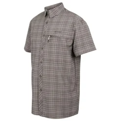 Men's Insect-Repellent Packaway Short Sleeve Shirt | Treetop Check