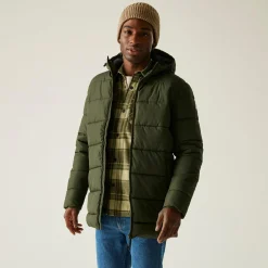 Men's Kenger Half Zip Midweight Fleece | Olive Green