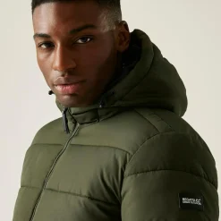 Men's Kenger Half Zip Midweight Fleece | Olive Green