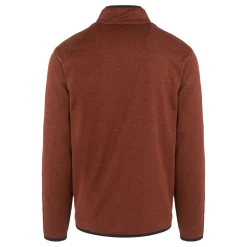 Men's Kitom Full Zip Fleece | Red Ochre Marl