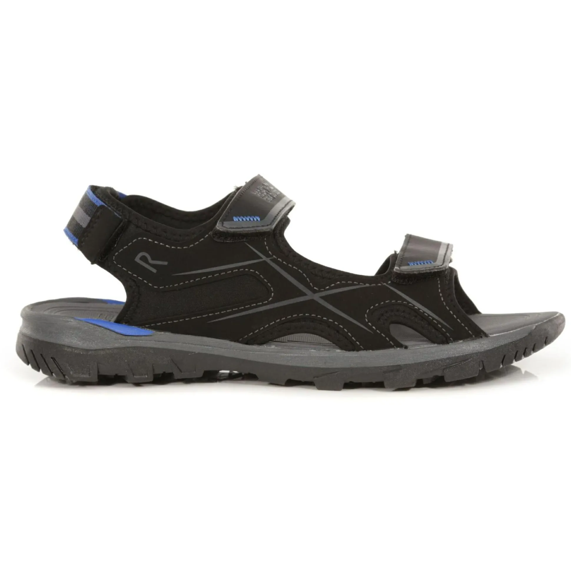 Men's Kota Drift Lightweight Walking Sandals | Black Nautical Blue Dark Grey
