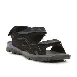Men's Kota Drift Lightweight Walking Sandals | Black Nautical Blue Dark Grey