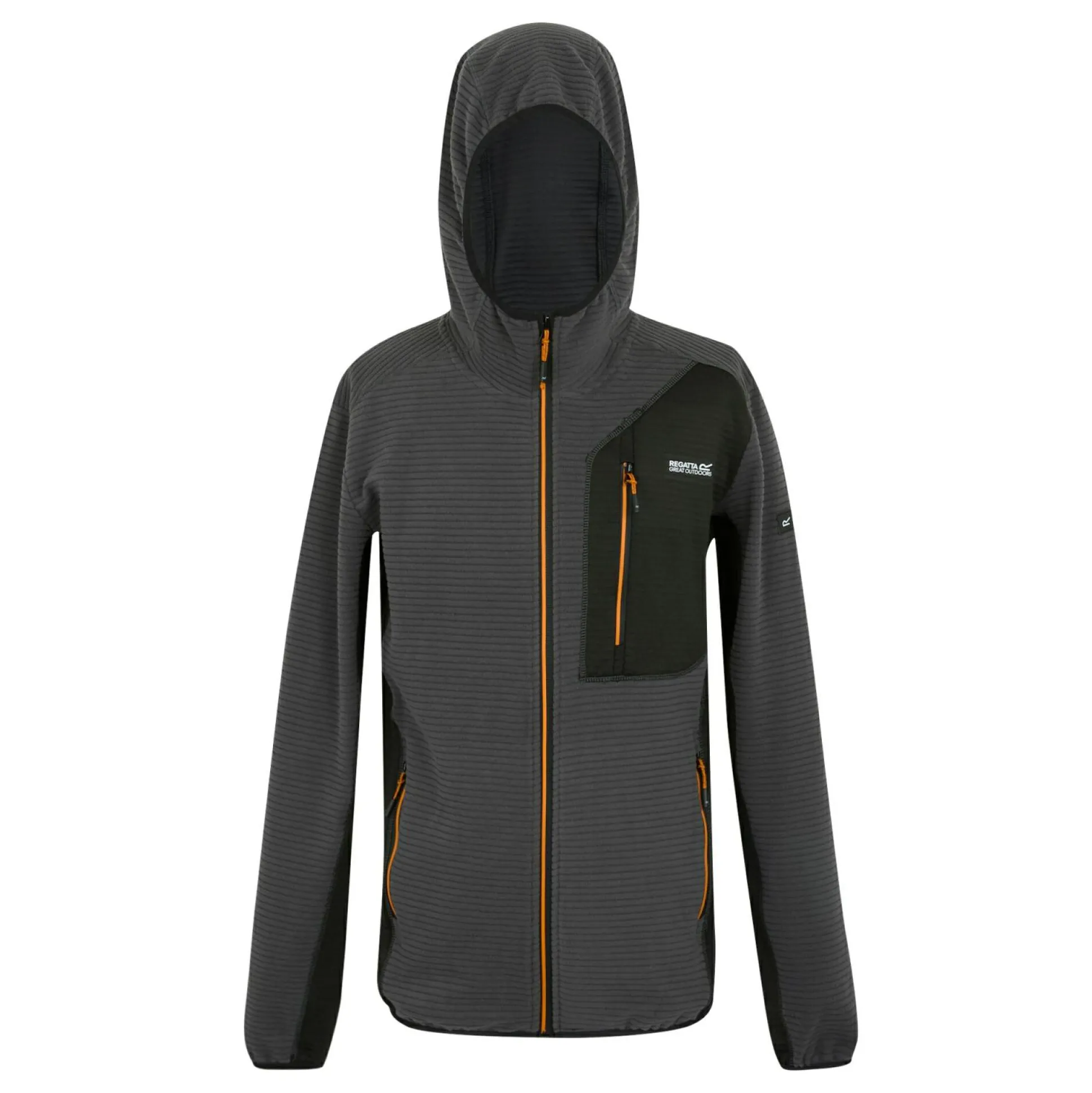 Men's Lakewright Full Zip Fleece | Ash Black
