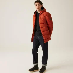 Men's Lakiver Padded Jacket | Red Ochre