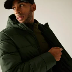 Men's Lakiver Padded Jacket | Dark Khaki