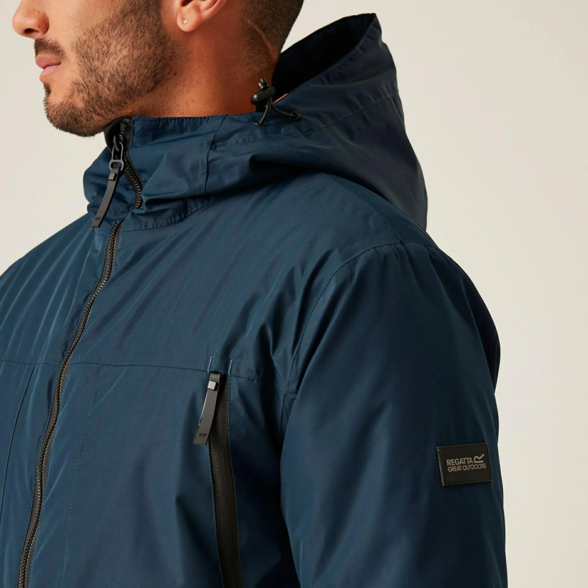 Men's Larrick Waterproof Insulated Jacket | Navy Fox