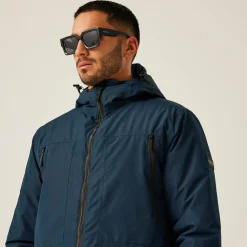 Men's Larrick Waterproof Insulated Jacket | Navy Fox