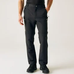 Men's Leesville III Zip Off Walking Trousers | Ash