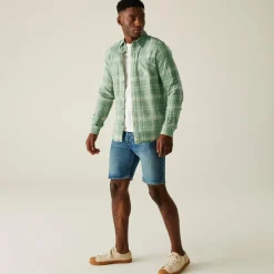 Men's Loran Long Sleeve Shirt | Glacier Check